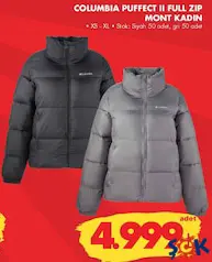 COLUMBİA PUFFECT II FULL ZİP MONT KADIN